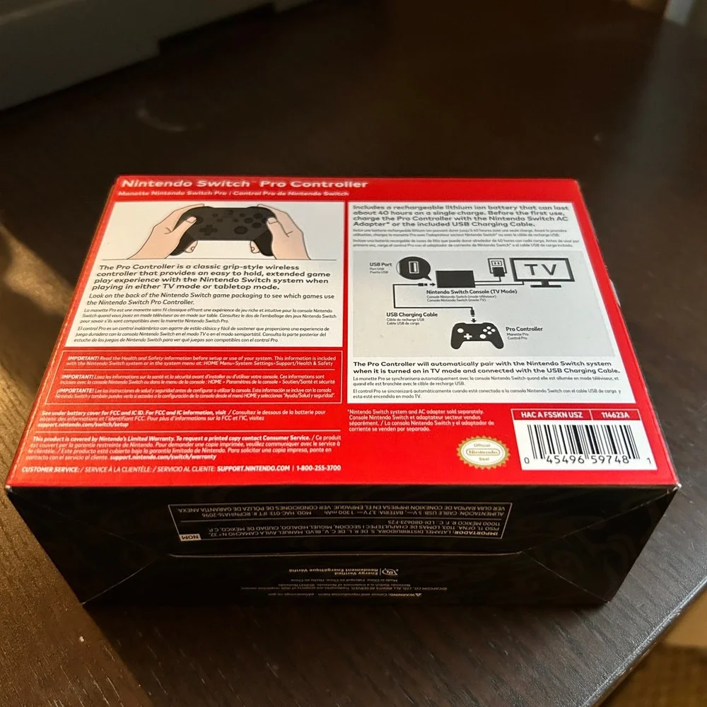 Nintendo outer packaging